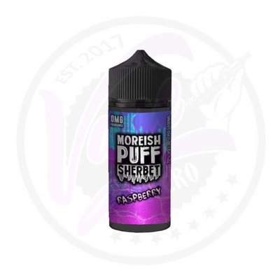 Moreish Puff Sherbet 100ML Shortfill - Wolfvapes.co.uk-Raspberry