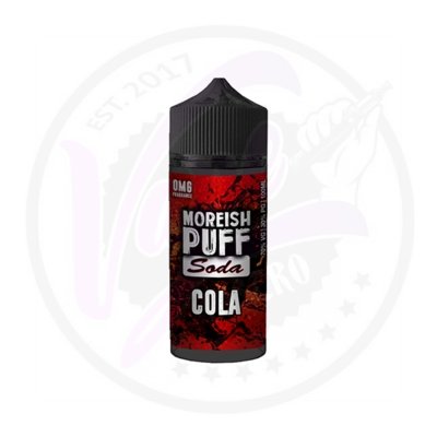 Moreish Puff Soda 100ML Shortfill - Wolfvapes.co.uk-Original Cola