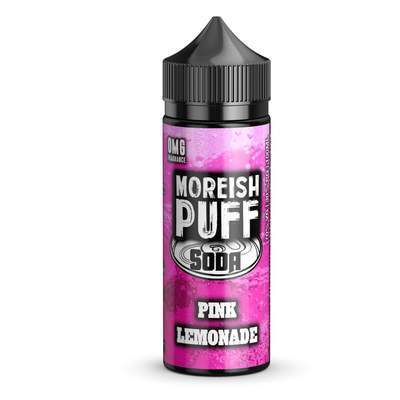 Moreish Puff Soda 100ML Shortfill - Wolfvapes.co.uk-Pink Lemonade