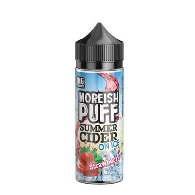 Moreish Puff Summer Cider On Ice 100ML Shortfill - Wolfvapes.co.uk-Strawberry