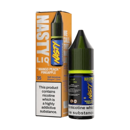 Nasty Liq Salt 10ml E-Liquids Box of 10 - Wolfvapes.co.uk-Mango Peach Pineapple