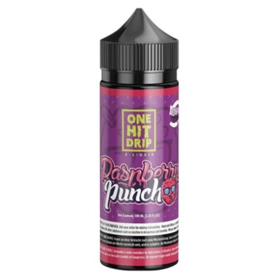 One Hit Drip By Ruthless 100ML Shortfill - Wolfvapes.co.uk-Raspberry Punch