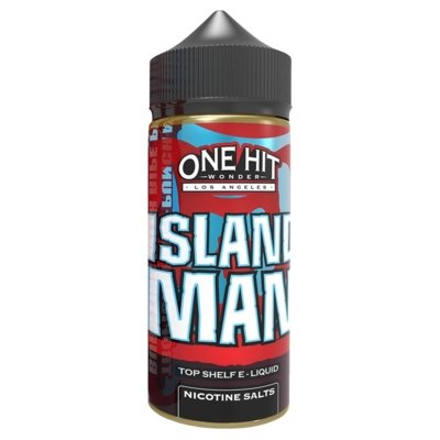 One Hit Wonder Man 100ML Shortfill - Wolfvapes.co.uk-Island Man