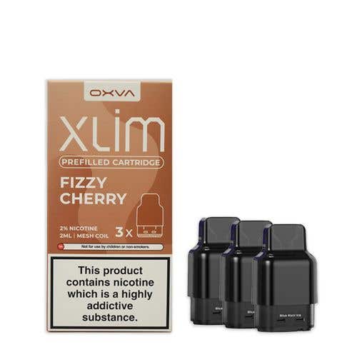 Oxva Xlim Prefilled E-liquid Pods Cartridges - Pack of 3 - Wolfvapes.co.uk-Fizzy Cherry