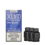 Oxva Xlim Prefilled E-liquid Pods Cartridges - Pack of 3 - Wolfvapes.co.uk-Mr Blue
