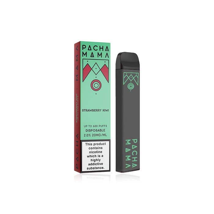 Pacha Mama Disposable Vape Pod Kit - Wolfvapes.co.uk-Strawberry Kiwi