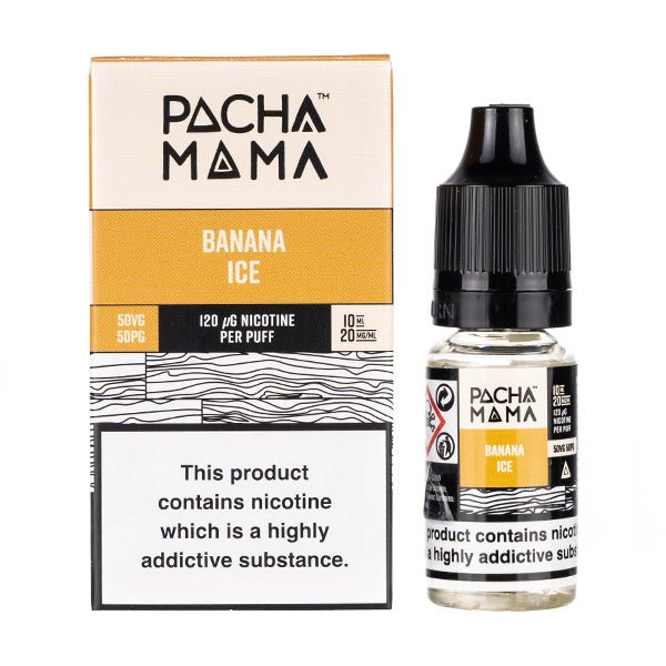 Pacha Mama Nic Salts 10ml - Box of 10 - Wolfvapes.co.uk-Banana Ice