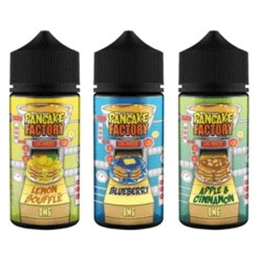 Pancake Factory 100ml Shortfill - Wolfvapes.co.uk-Apple & Cinnamon