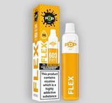 Pop Hit Flex 600 Disposable Vape Pod Pen Box of 10 - Wolfvapes.co.uk-Iced Strawberry Passionfruit