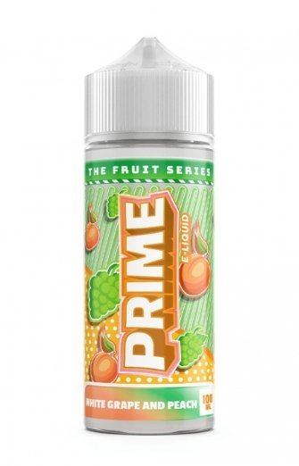 Prime 100ml Shortfill - Wolfvapes.co.uk-White Grape and Peach