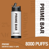 Prime Bar 8000 Disposable Vape Puff Pod Device - Wolfvapes.co.uk-Meta Moon