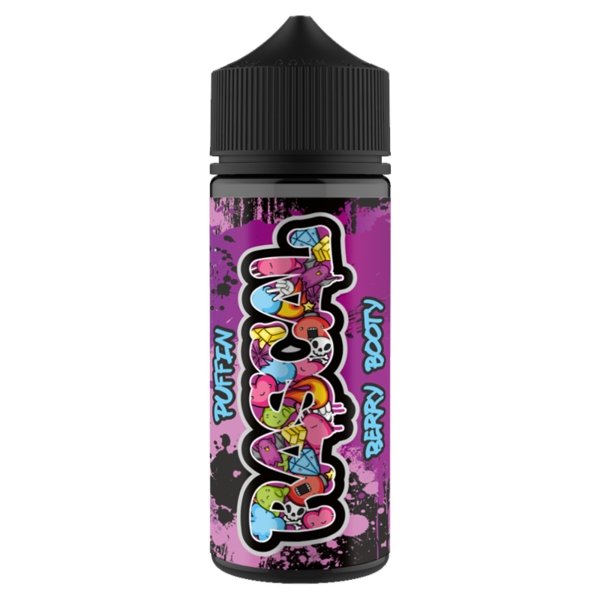 Puffin Rascal 100ml Shortfill - Wolfvapes.co.uk-Berry Booty