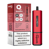 Quadro 2400 Puffs 4 in 1 Disposable Vape Pod Box of 5 - Wolfvapes.co.uk-Jet Black Series