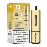 Quadro 2400 Puffs 4 in 1 Disposable Vape Pod Kit - Wolfvapes.co.uk-Jet Black Series