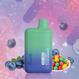 R and M Elfin 600 Puffs Disposable Vape Puff Bar Pod - Wolfvapes.co.uk-Blueberry Pomegranate