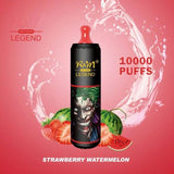 R and M Legend 10K Disposable Vape Pod Device - Wolfvapes.co.uk-Strawberry Watermelon