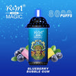 R and M Magic 8000 Disposable Vape Puff Pod Device - Wolfvapes.co.uk-Blueberry Bubblegum