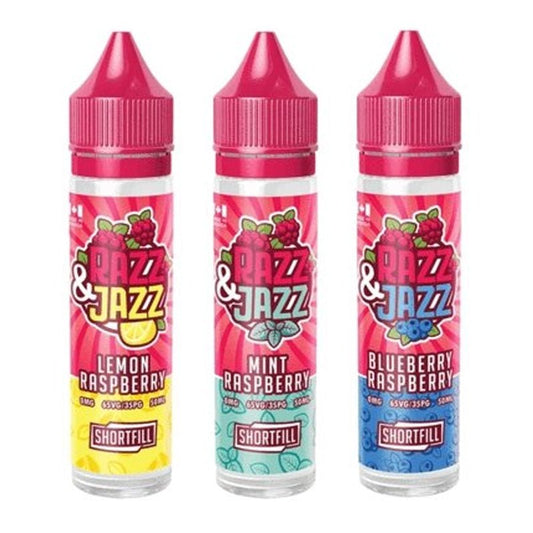 Razz Jazz 50ml Shortfill - Wolfvapes.co.uk-Blueberry Raspberry