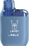 RELX Lo-key 600 Puffs Disposable Vape Pod Box of 10 - Wolfvapes.co.uk-Blue Sour Raspberry