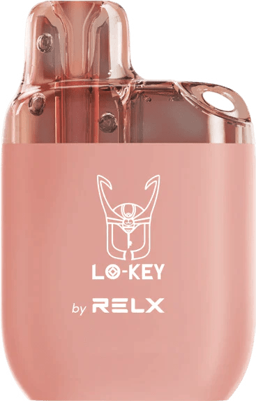 RELX Lo-key 600 Puffs Disposable Vape Pod Box of 10 - Wolfvapes.co.uk-Fizzy Cherry