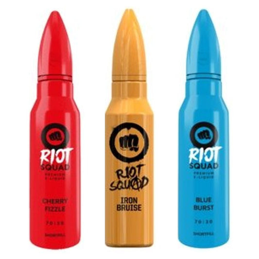 Riot Squad 50ml Shortfill - Wolfvapes.co.uk-Blue Burst