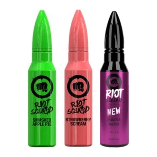 Riot Squad 50ml Shortfill - Wolfvapes.co.uk-Purple Burst