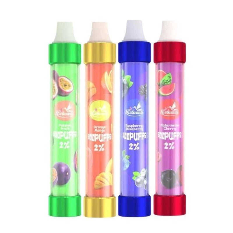 Robicante Glow 800Puffs Disposable Vape Pod Box of 10 - Wolfvapes.co.uk-Lychee Pomegranate