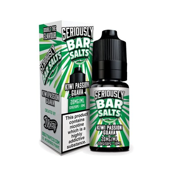 buy Seriously Bar Salt E - liquids Nic Salts - 10ml - Box of 10 at Wolfvapes.co.uk