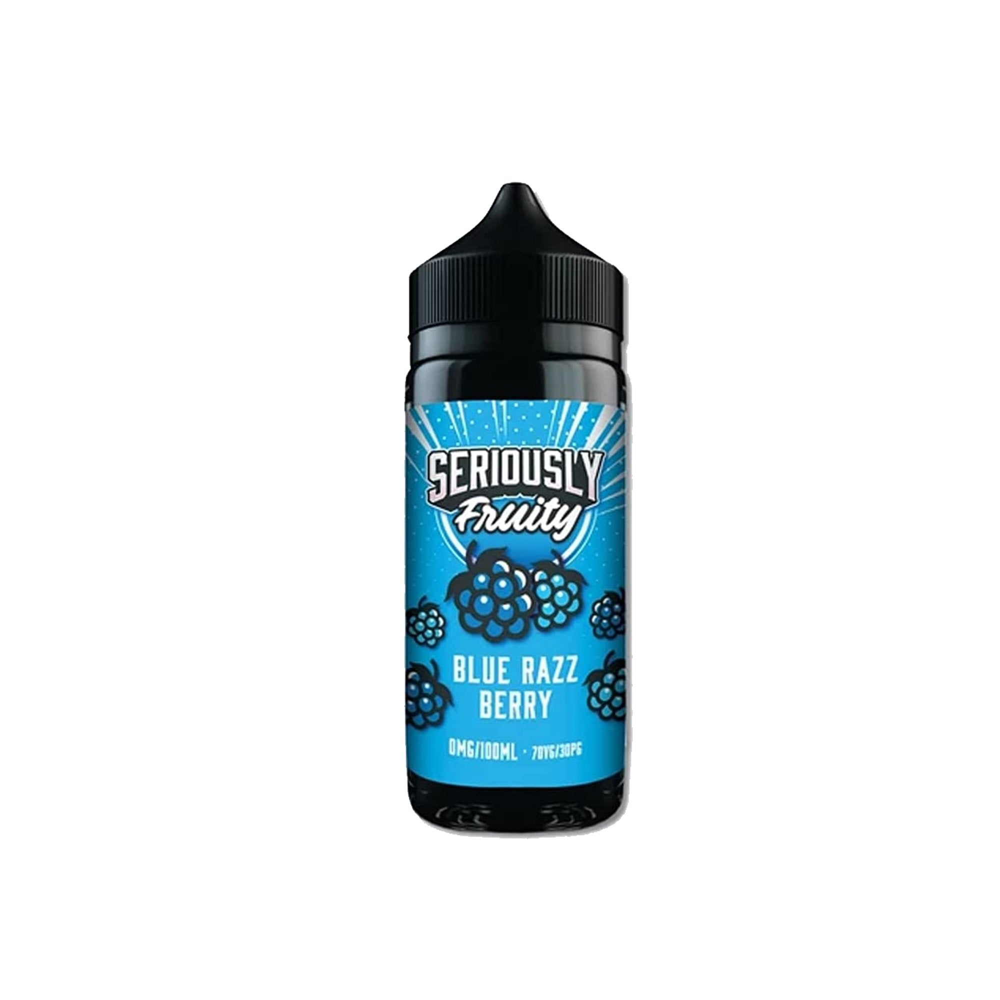 Seriously Fruity Shortfill 100ml E-Liquid - Wolfvapes.co.uk-Blue Razz Berry