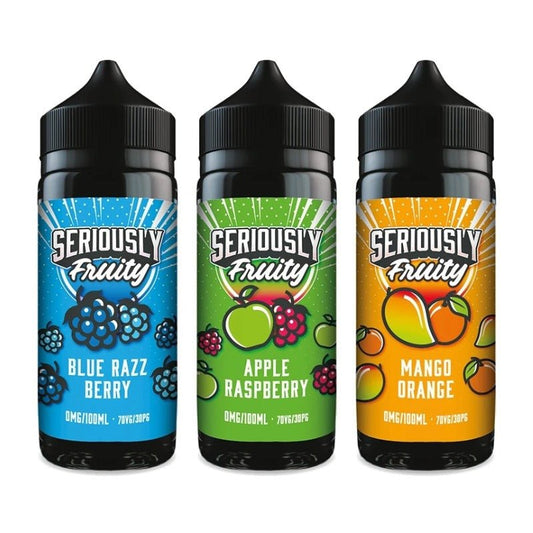 Seriously Fruity Shortfill E-Liquid | 100ml | Wolfvapes - Wolfvapes.co.uk-Blue Razz Berry