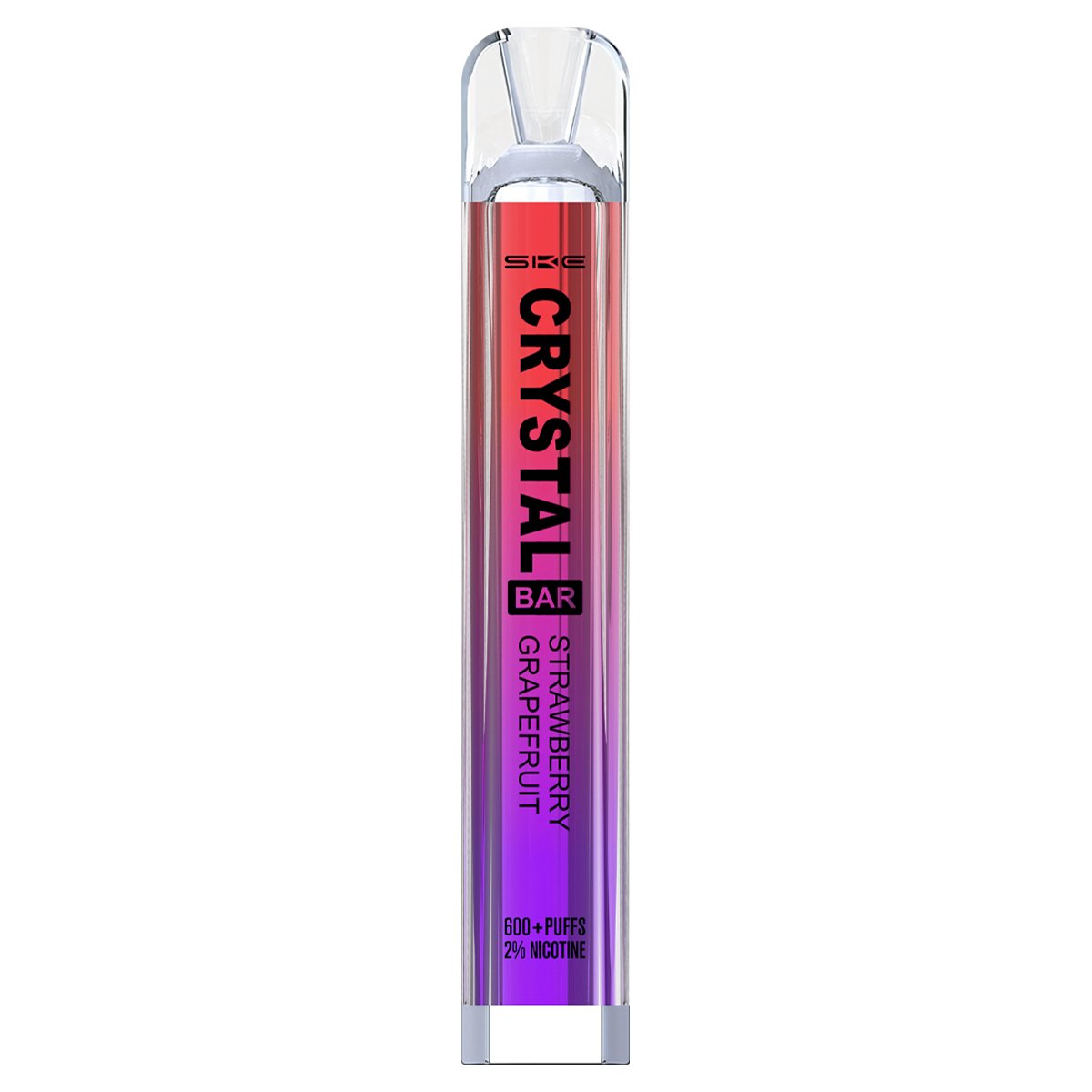 Ske Crystal 600 Puff Disposable Vape Pen | 20mg | Wolfvapes - Wolfvapes.co.uk-Strawberry Grapefruit *New*