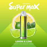 Ske Crystal Super Max 4500 Disposable Vape Pod Box of 10 - Wolfvapes.co.uk-Lemon & Lime