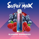 Ske Crystal Super Max 4500 Disposable Vape Puff Pod Device - Wolfvapes.co.uk-Blueberry Raspberry