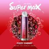 Ske Crystal Super Max 4500 Disposable Vape Puff Pod Device - Wolfvapes.co.uk-Fizzy Cherry