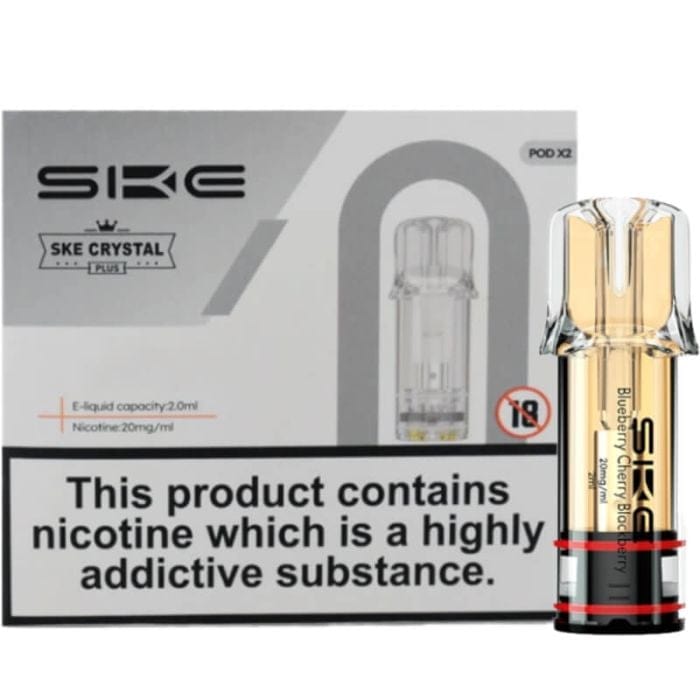 Ske Crytsal Plus Replacement Pods - Wolfvapes.co.uk-Blueberry Cherry Blackberry