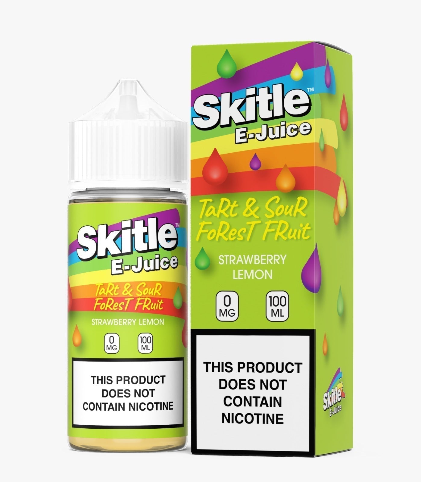 Skitles 100ml Shortfill - Wolfvapes.co.uk-Strawberry Lemon