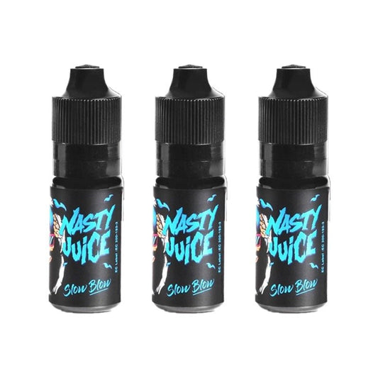 Slow Blow 10ml TPD by Nasty Juice | E-Liquid | Wolfvapes - Wolfvapes.co.uk-3MG X 3 PACK