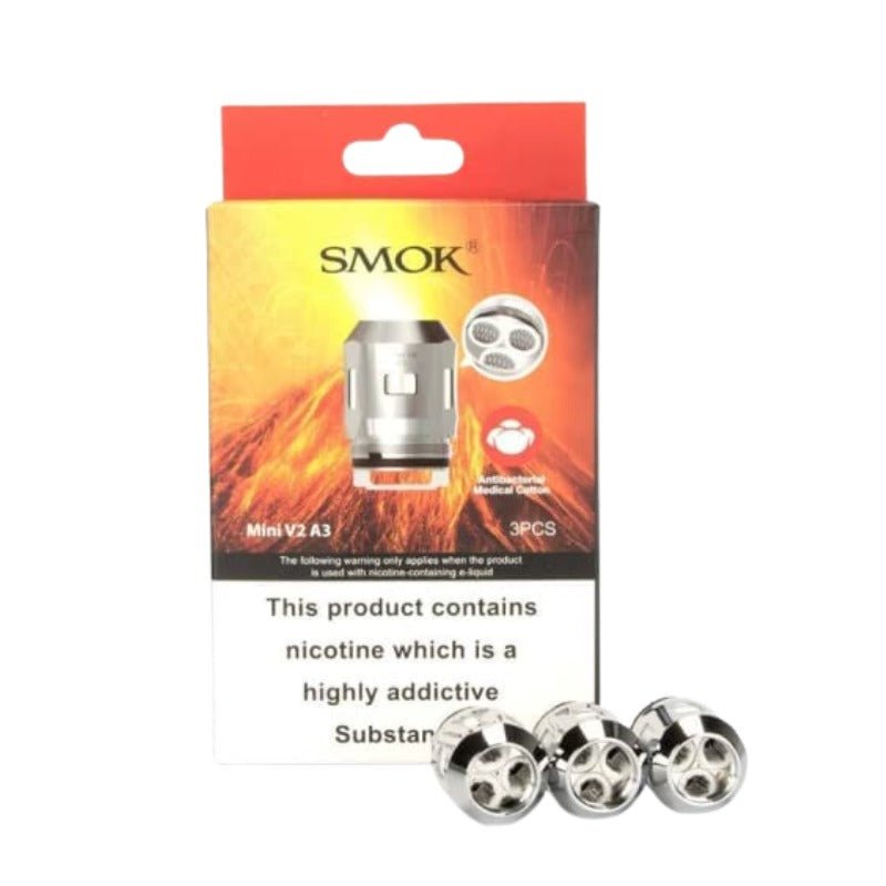 SMOK MINI V2 COILS | 3 Pack | Wolfvapes - Wolfvapes.co.uk-A3 - 0.15 OHM