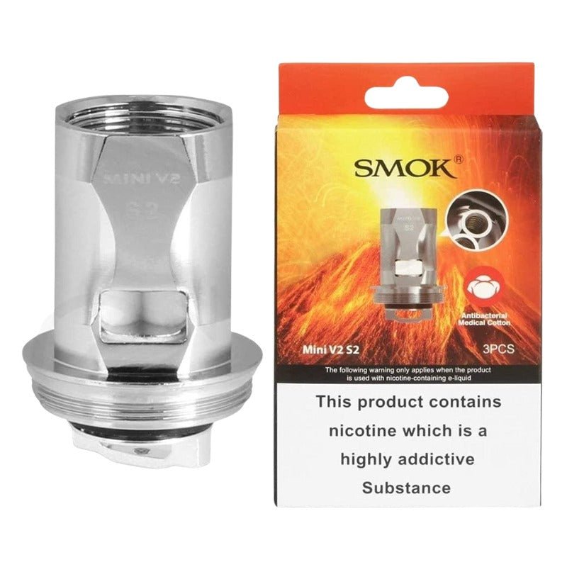 SMOK MINI V2 COILS | 3 Pack | Wolfvapes - Wolfvapes.co.uk-S2 - 0.15 OHM