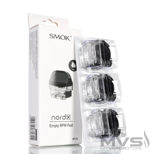 Smok Nord X empty RPM Pod 4.5ML- Pack of 3 - Wolfvapes.co.uk-