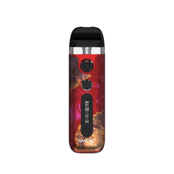 Smok Novo 5 Pod Kit - Wolfvapes.co.uk-Red Stabilising Wood