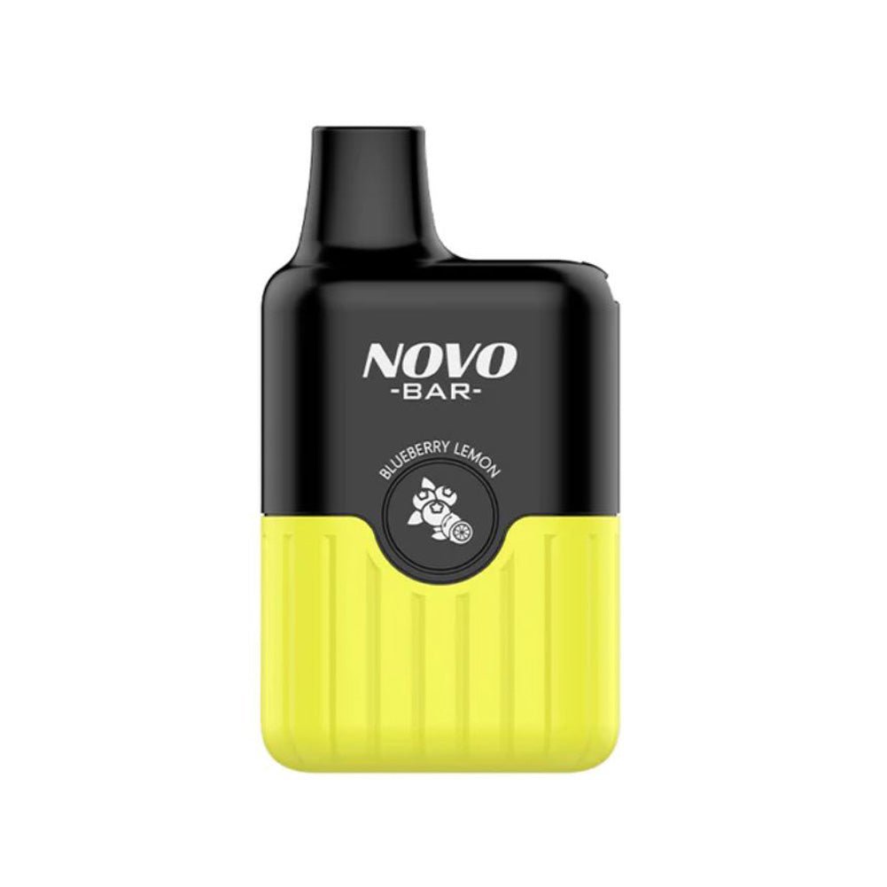 Smok Novo Bar B600 Disposable Vape Pod Device Box of 10 - Wolfvapes.co.uk-Blueberry Lemon