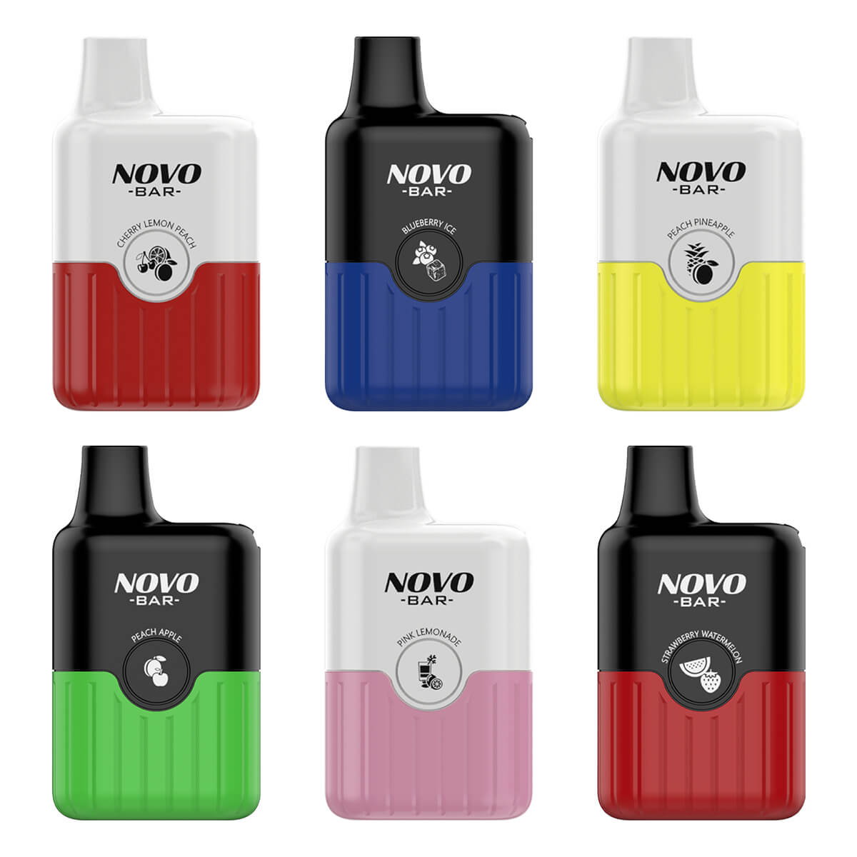 Smok Novo Bar B600 Disposable Vape Pod Device Box of 10 - Wolfvapes.co.uk-Blueberry Raspberry