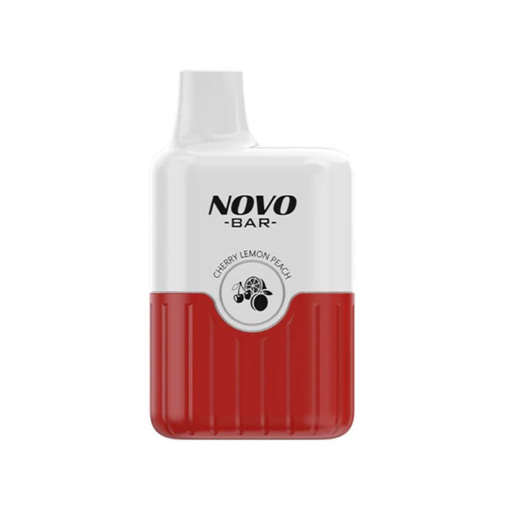 Smok Novo Bar B600 Disposable Vape Pod Device Box of 10 - Wolfvapes.co.uk-Cherry Lemon Peach