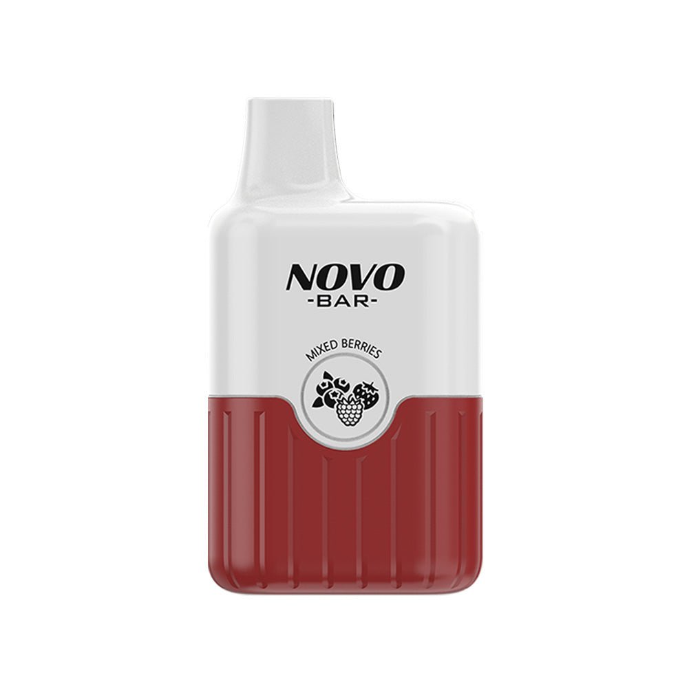 Smok Novo Bar B600 Disposable Vape Pod Device Box of 10 - Wolfvapes.co.uk-Mixed Berries