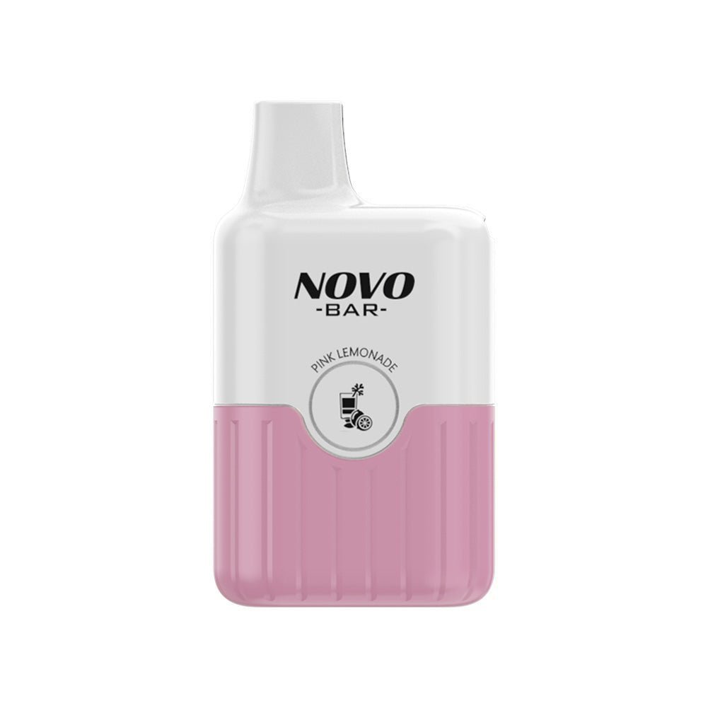 Smok Novo Bar B600 Disposable Vape Pod Device Box of 10 - Wolfvapes.co.uk-Pink Lemonade