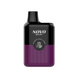 Smok Novo Bar B600 Disposable Vape Pod Device Box of 10 - Wolfvapes.co.uk-Raspberry Grape Sherbet