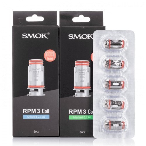 Smok RPM3 Coils-Pack of 5 - Wolfvapes.co.uk-MESH 0.15 ohm