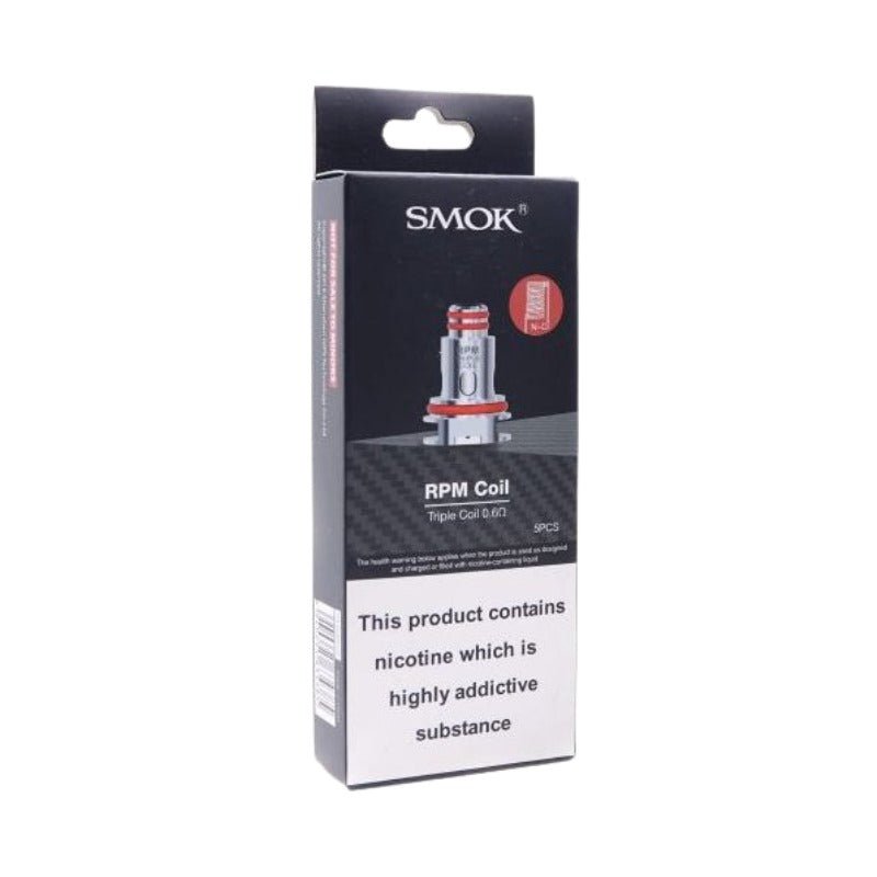 SMOK RPM40 Replacement Coils | 5 Pack | Wolfvapes - Wolfvapes.co.uk-0.6OHM RPM TRIPLE COIL
