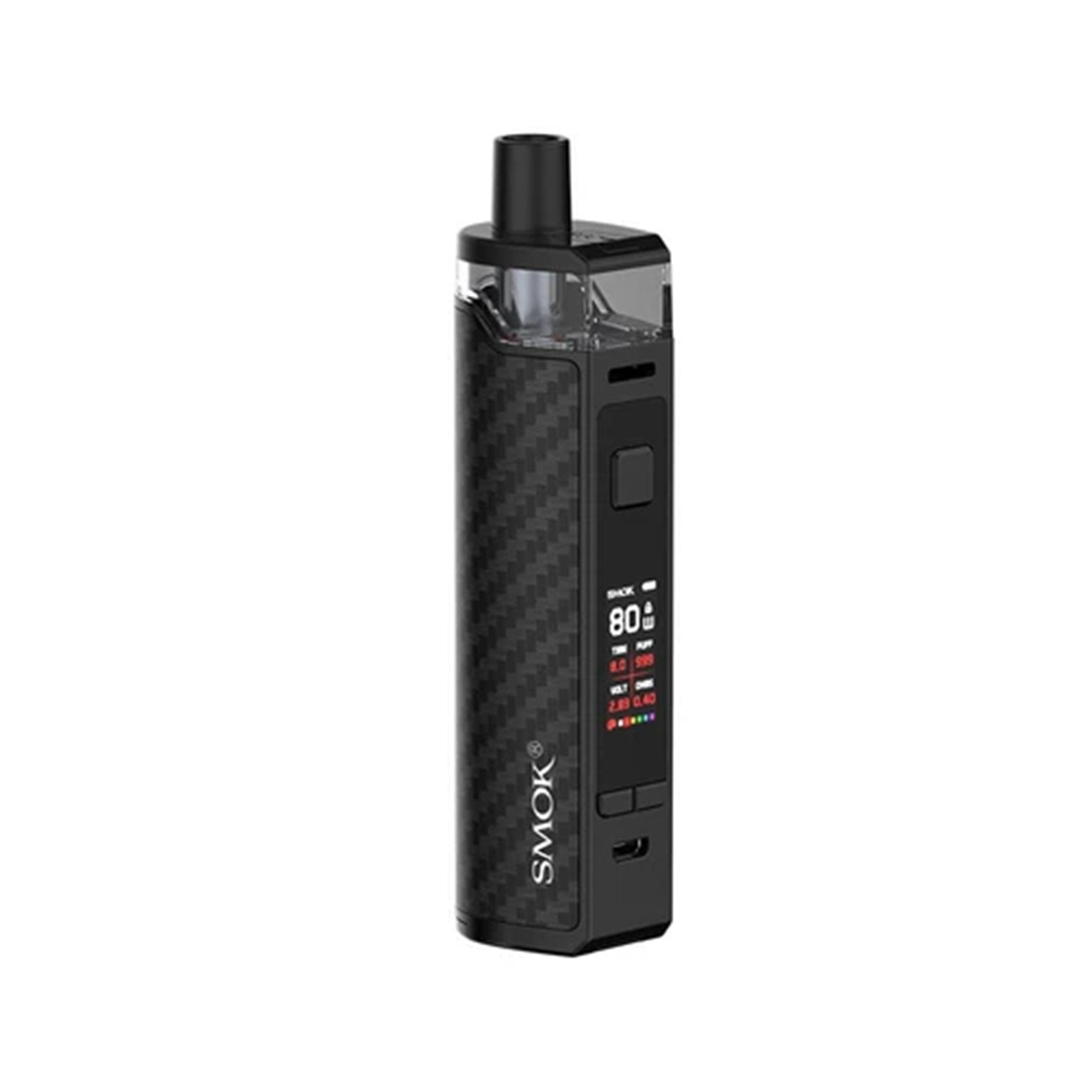 Smok RPM80 Pro Pod Kit | 80W | Wolfvapes - Wolfvapes.co.uk-Black Carbon Fiber